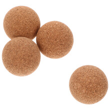 8Pcs Portable Wooden Foosball Table Balls Durable Khaki Mini Balls