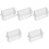 5Pcs Stainless Steel Downspout Screen Gutter Guard for Home Use Silver 5