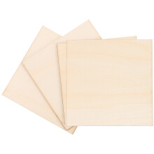 12Pcs Beige Wood Slices for DIY Painting Durable Pieces