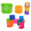 2Pcs Assorted Color Educational Stacker Toys Bath Cups for Kids 11