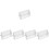 5Pcs Stainless Steel Downspout Screen Gutter Guard for Home Use Silver 7
