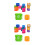 2Pcs Assorted Color Educational Stacker Toys Bath Cups for Kids 7