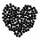 3000Pcs Black Fluffy Balls Multipurpose Pom Pom Decorations 1
