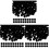 3000Pcs Black Fluffy Balls Multipurpose Pom Pom Decorations 4