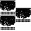 3000Pcs Black Fluffy Balls Multipurpose Pom Pom Decorations 9