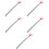 5Pcs Red Plastic Halloween Pitch Fork Devil Costume Party Decoration 9