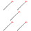 5Pcs Red Plastic Halloween Pitch Fork Devil Costume Party Decoration 10