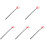 5Pcs Red Plastic Halloween Pitch Fork Devil Costume Party Decoration 4