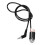 3Sets Guitar Sound Pickup Cable Black Durable Control System Cable 1