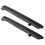 4Pcs Durable Black Motorcycle Chain Protectors Water Resistant Guard 3