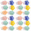24Pcs Ceramic Chopsticks Rest Rabbit Shape Cute Dining Table Organizer 7