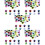 500Pcs DIY Doll Eyes Patches Artificial Crystal Assorted Color Decor 10