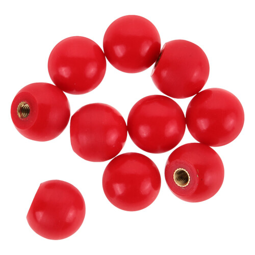50Pcs Red Plastic Mechanical Crank Handle for Milling Machine 1