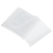 50Pcs Transparent Label Card Pouches Self-Adhesive Card Sticker Covers