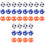 36Pcs Table Football Balls Colorful Hips Material Replacement Set 5