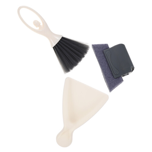 5Sets Handheld Dustpan and Brush Set Plastic Nylon for Pet Cleaning