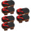 3Pairs Compact Mini Wooden Clogs Multi Doll Accessories for Doll House 9