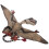 3Pcs Assorted Dinosaur Toys Plastic Ornamental Realistic Decor 2
