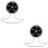 2Pcs PP Silent Hamster Wheel for Gerbil Hedgehog Safe Exercise Toy 6