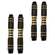 8St Koperen Vervangbare Darts Barrels Met Grip Zwart