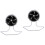 2Pcs PP Silent Hamster Wheel for Gerbil Hedgehog Safe Exercise Toy 4