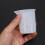 48Pcs Flexible White Silicone Cups DIY Epoxy Tool Set for Resin Crafts 9