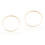 16Pcs Khaki Bamboo Rings Wreath Hoops for Macrame DIY Craft Projects 5