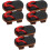 3Pairs Compact Mini Wooden Clogs Multi Doll Accessories for Doll House 5