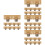 4Sets Wood Memo Holders Multi-Color Tabletop Decorative Clips 8