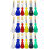 18Pcs Multi-Function Plastic Paint Brushes for Kids Assorted Color 10