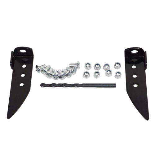 Black Upper Fairing Support Bracket Repair Kit for  Electra Street Glide 1