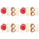4Sets Mini Baseball Decor Kit Wooden Role Play Accessories 7
