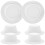12Pcs Multi-Function White Felt Miniature Hats for Doll DIY Supply 2