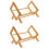 2St Compact Khaki Bamboe Boek Standaard Voor En 7