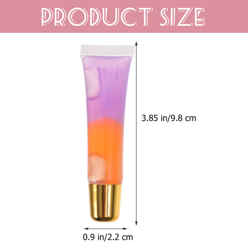 3St Lip Gloss Pak Voor Dames, Hydraterend, Plump Effect, Multi Kleur 1