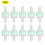 Transparente Filter 10er-Pack 3 Schichten 7