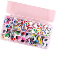 Adhesive Wiggle Googly Eyes Craft Eyes for-10 grids of color mi