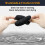 2Pcs Microphone Windscreen Foam for Rode Podcaster, Noise Reduction Mic Pop Filter Cover Black 4