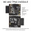 TPM 2.0 SPI Security Module 12Pin for Windows 10/11, Black 25x20mm 7