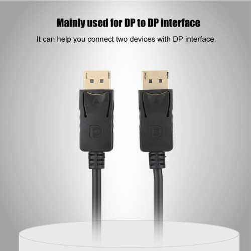 1,8 M DisplayPort Kabel DP zu DP Interface Adapter