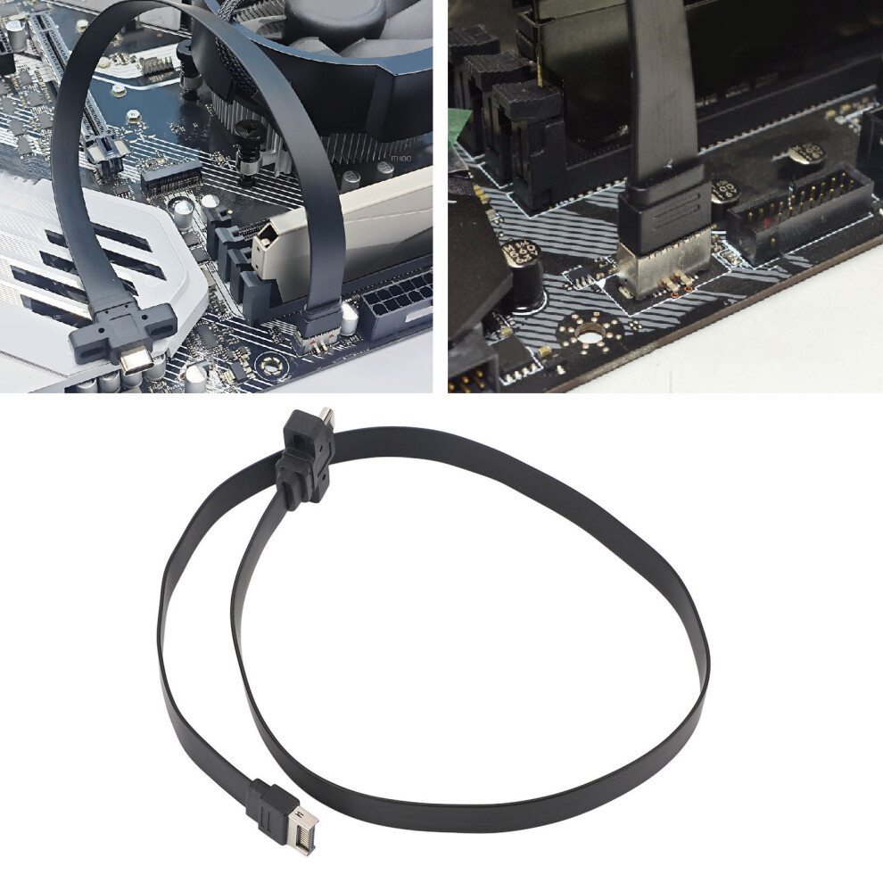 Typ E Zu Typ C Kabel Front Panel Adapter 20Gbps 7661675285562