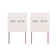 2 Pezzi Elements Peltier TEC1-12710 Modulo Peltier Termoelettrico 12710 TEC 12V 10A DIY Cooler Peltier Elemente Board
