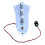 3 Jazz JB Bass Loaded Wired Control Plate för 3-SträNgad Basgitarrdelar JB-09CR 3