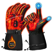 Electric Heated Gloves Hand Warmers Winter Touchscreen Gloves Battery Powered Waterproof Gloves for Outdoor Working