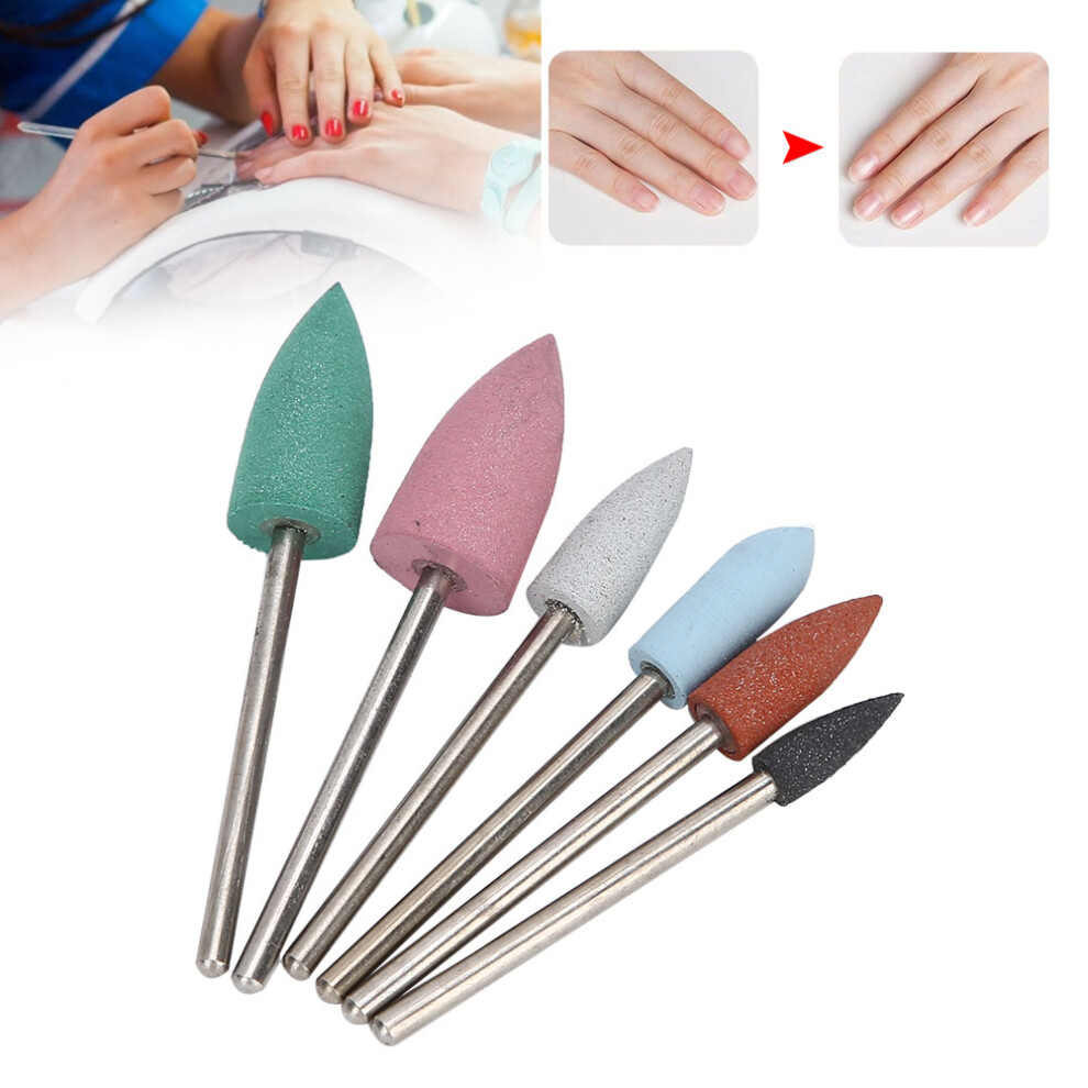 6 stÃ¼cke Nagel Bohrer Nail art Bohrer ManikÃ¼re