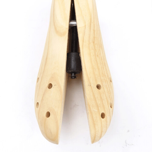 Schuhspanner, verstellbar, aus Holz,