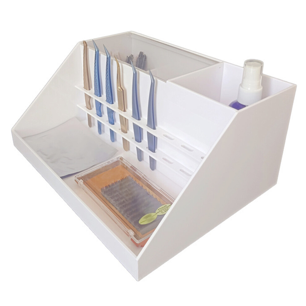 WimpernverlÃ¤ngerungsfachbox, staubdicht, 9 LÃ¶cher,
