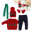Puppenkleid Weihnachtspullover 43 cm Puppe 21