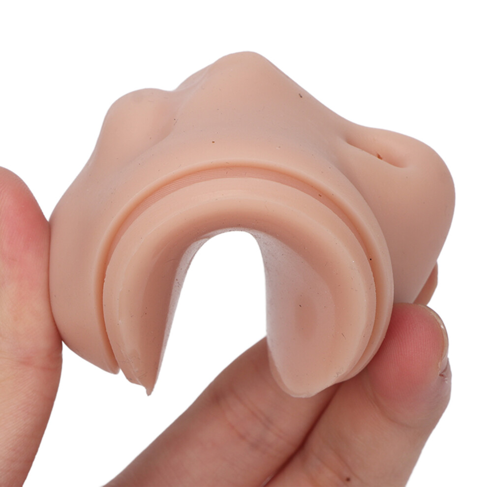 Nasenmodell aus Silikon mit Mund, flexibel,