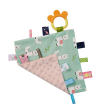 Baby-Beruhigungstuch, bequemes Baby-Etikett,